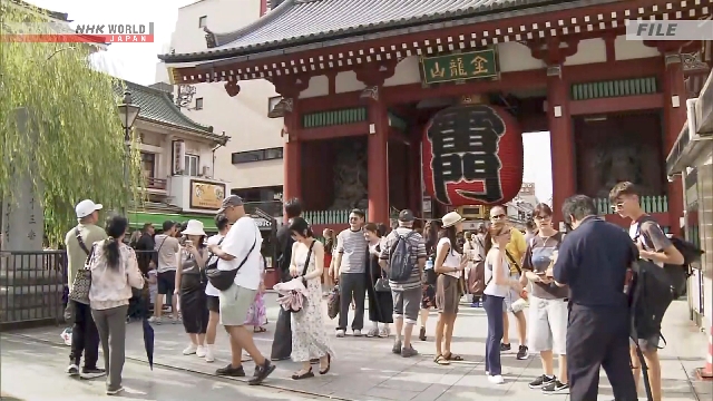 Foreign visitors to Japan down in first half of 2026